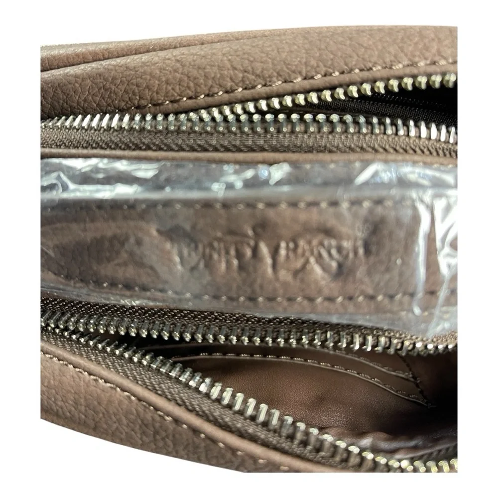 Chic Western-Style Brown Bag - Brand New!